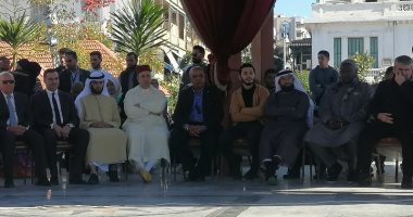 حفل للإنشاد الدينى بحديقة فريال التاريخية فى بورسعيد بمشاركة 41 دولة.. فيديو وصور