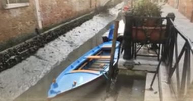 مدينة العشاق بلا مياه.. موجة جفاف تضرب "البندقية" فى إيطاليا.. فيديو