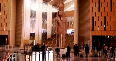 الطقس يمنع تعامد الشمس على وجه تمثال رمسيس الثانى بالمتحف المصرى الكبير