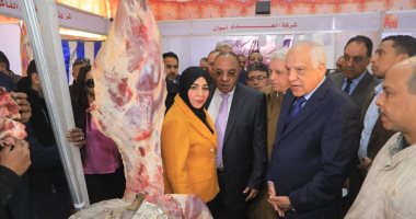 أسعار اللحوم فى معارض أهلا رمضان بالجيزة.. البلدى بـ180 جنيها