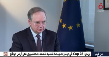 سفير الاتحاد الأوروبي لـ"القاهرة الإخبارية": نتعاون مع مصر بمجال الهيدروجين الأخضر