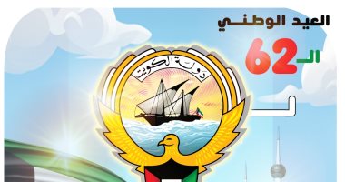 العيد الوطني الـ 62 للكويت فى كاريكاتير اليوم السابع