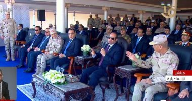 الرئيس السيسي: الأولوية فى تنمية سيناء للشركات السيناوية اشتغلوا معانا فى ظروف صعبة