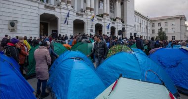 احتجاجات فى مولدوفا بسبب ارتفاع الأسعار.. واشتباكات مع الشرطة