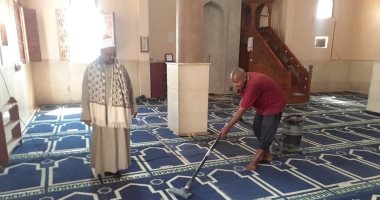 أوقاف الأقصر تستكمل حملاتها لنظافة وتعقيم المساجد قبل قدوم شهر رمضان.. صور