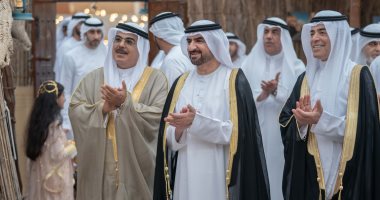 عبد الله بن سالم القاسمى يشهد انطلاق فعاليات الدورة الـ20 من أيام الشارقة التراثية