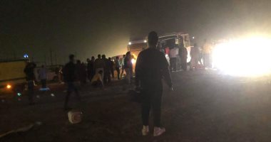 ارتفاع ضحايا حادث تصادم أتوبيس بسيارة نقل فى الشرقية لـ4 وفيات.. صور