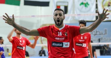 أحمد سعيد أفضل لاعب شامل فى البطولة العربية للطائرة