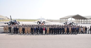 القوات الجوية تحتفل بتنفيذ 10 آلاف ساعة طيران للطائرات الرافال المصرية