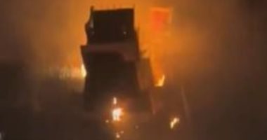 نفوق 15 رأس ماشية واحتراق 5 شقق سكنية و10 حظائر بسبب حريق هائل في أسيوط