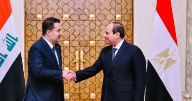   الرئيس السيسى يؤكد دعم مصر الثابت لأمن واستقرار العراق الشقيق