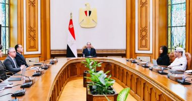 الرئيس السيسي يستقبل رئيس موانئ أبوظبى.. ويؤكد اعتزاز مصر بعلاقاتها مع الإمارات