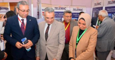 افتتاح معرض مؤتمر الهندسة الإنشائية والجيوتقنية لجامعة طنطا بمدينة الغردقة