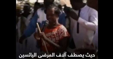 حشود غفيرة تنتظر دورها.. مراهقة تزعم علاج آلاف المرضى فى بوركينا فاسو.. فيديو