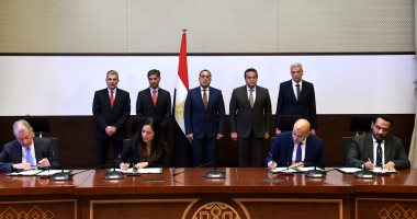 رئيس الوزراء يشهد توقيع مذكرة تفاهم مع شركتين عالميتين لتطوير مجال الفحص الطبى بمصر 