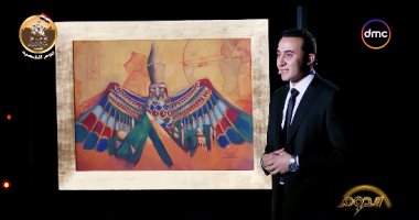 متسابق الدوم محمد عصام يستعرض الحضارات المصرية خلال لوحته "المحروسة"