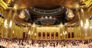 المسجد الكبير بالكويت يستعد لاستقبال المصلين فى صلاة القيام طوال رمضان