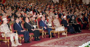 الرئيس السيسي يشاهد فيلما تسجيليا بعنوان "سيناء ملحمة التضحية والبناء"