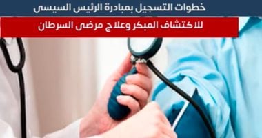 إزاى تسجل فى مبادرة الرئيس للاكتشاف المبكر وعلاج مرضى السرطان.. فيديو