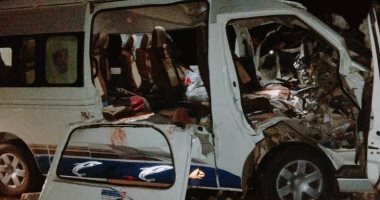 نقل 6 حالات فى حادث تصادم طريق "قنا - سفاجا" لمستشفيات أسيوط وسوهاج والغردقة