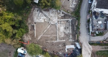 اكتشاف أنقاض حمام رومانى به غرف للبخار عمره 1800 عام بفرنسا
