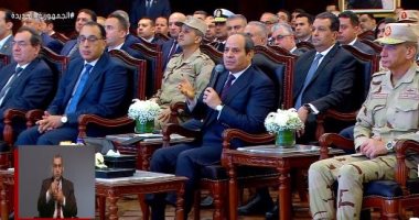 الرئيس السيسي: "اللى بيتعمل من مشروعات فضل كبير من ربنا ويحتاج أموال طائلة"
