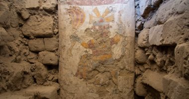 اكتشاف جداريات داخل قاعة احتفالات عمرها 1400 عام فى بيرو.. اعرف حكايتها
