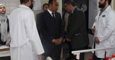 نائب محافظ المنيا يتابع انتظام الخدمة بمستشفى التأمين الصحى ومصر الحرة 