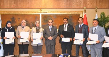 محافظ الغربية يكرم الفائزين بجائزة مصر للتميز الحكومي 2022
