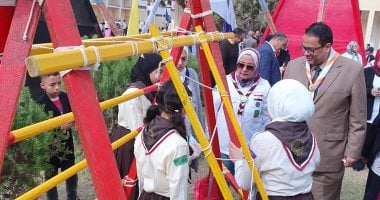 وكيل "تعليم الغربية" يشهد فعاليات مهرجان ختام النشاط الكشفى والإرشادى