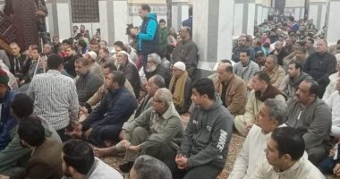 مسجد سيدى شبل فى المنوفية يستقبل أول تراويح شهر رمضان المبارك.. صور