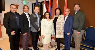 وزيرة الهجرة تدعو المستثمرين الأرمن بكاليفورنيا للتعرف على فرص الاستثمار بمصر 