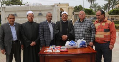 وصول الدفعة الأولى من الـ"65 ألف شنطة رمضانية" لتوزيعها على المستحقين بكفر الشيخ