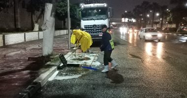 محافظ القاهرة: جميع المسؤولين متواجدون بالشارع لإزالة آثار الأمطار