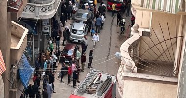 الحماية المدنية بالإسكندرية تدفع بـ3 سيارات للسيطرة على حريق مخزن أغذية