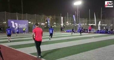 فريق النيل يفوز على فريق cbc بالدورة الرمضانية ضمن مباريات دورة المتحدة الرمضانية لكرة القدم