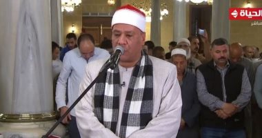 قناة الحياة تنقل صلاة التراويح من مسجد الحسين.. والطاروطى يؤم المصلين