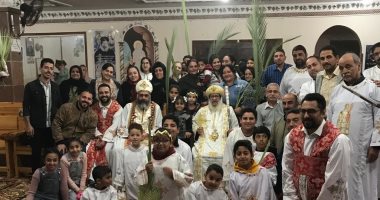 الكنيسة القبطية تحتفل بأحد السعف فى شمال سيناء
