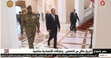 "مصر والسودان".. تقرير عن تاريخ التضامن والعلاقات الاقتصادية المتنامية