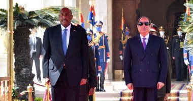 القاهرة الإخبارية: الرئيس السيسى يستقبل رئيس مجلس السيادة السودانى فى العلمين