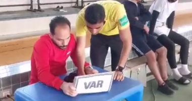 "طلاب من أجل مصر" تنظم بطولة فى كرة القدم لكليات جامعة بورسعيد بتقنية "VAR"