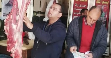 9 محاضر فى حملة تفتيش على محلات بيع الأغذية بمركز نبروه بالدقهلية