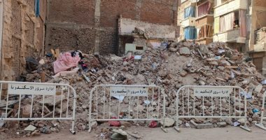  6 وفيات و5 مصابين حصيلة ضحايا عقار الورديان المنهار بالإسكندرية 