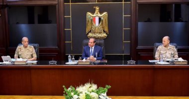 الرئيس السيسى يترأس اجتماع المجلس الأعلى للقوات المسلحة