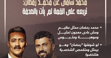 محمد سامى عن محمد رمضان: تربعه على القمة لم يأت بالصدفة