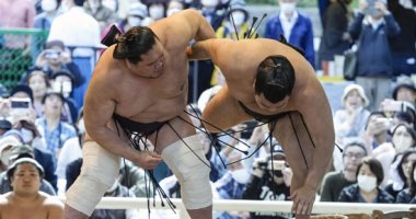 فعاليات بطولة مصارعة السومو باليابان..تحدى القوة