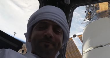 رائد فضاء إماراتى يعايد متابعيه بأغنية "يا ليلة العيد" من محطة الفضاء (فيديو)