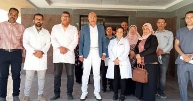 جولات مفاجئة لوكيل الصحة في بنى سويف على مستشفيات الصدر والرمد