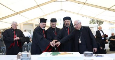بطريرك الأقباط الكاثوليك يشارك فى قداس مؤتمر كنيسة الشرق الأوسط بقبرص