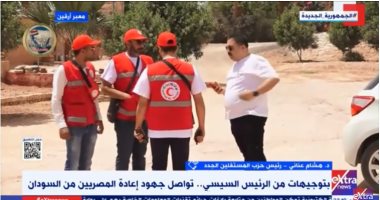 حزب المستقلين الجدد: الدولة المصرية تبذل جهودا كبيرة لإعادة المصريين من السودان